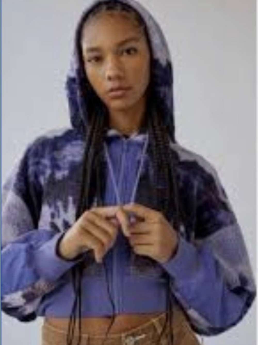 Urban Outfitters BDG Forest Sherpa Hooded Zip Up Jacket